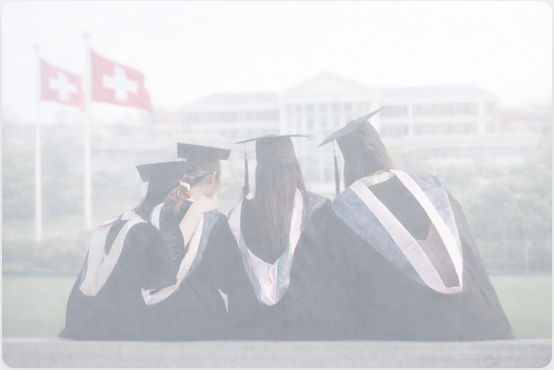 Absolventen vor Universität